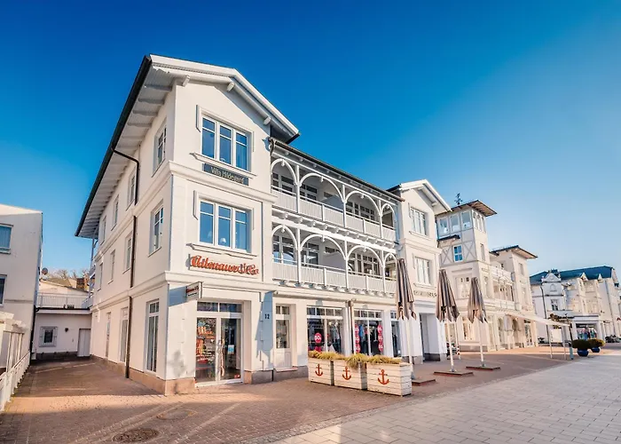 Villa Hildegard-Strandnaehe - Balkon-Im Zentrum Von Binz 7